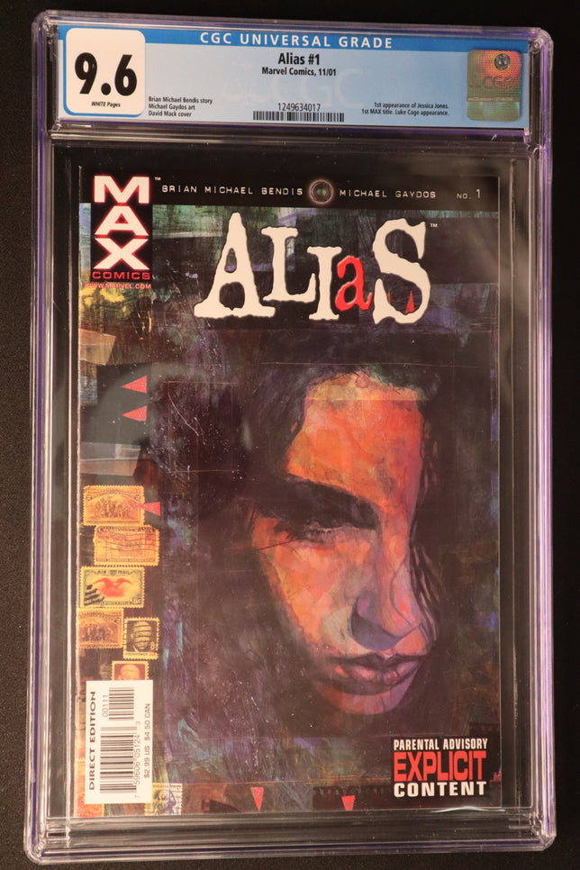 Alias (2001) #01 CGC 9.6