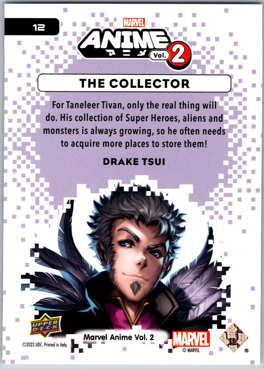 Marvel Anime Vol 2 2023 Base #012 The Collector