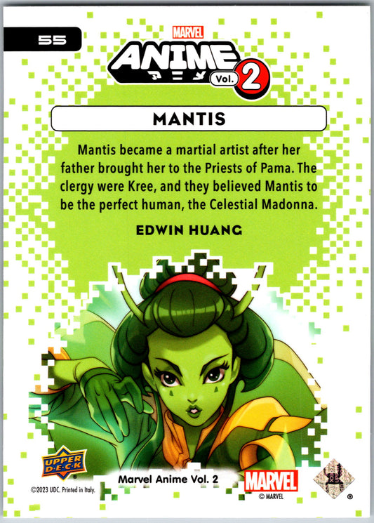 Marvel Anime Vol 2 2023 Base #055 Mantis