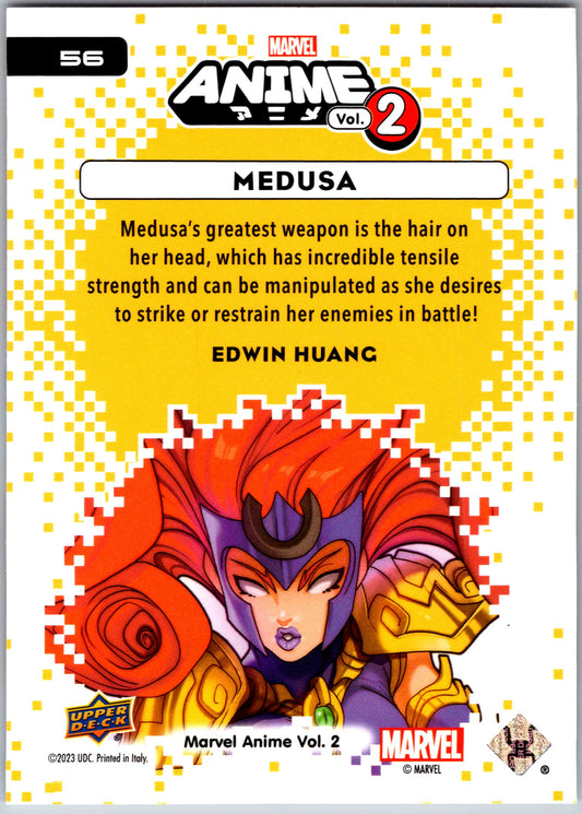 Marvel Anime Vol 2 2023 Base #056 Medusa