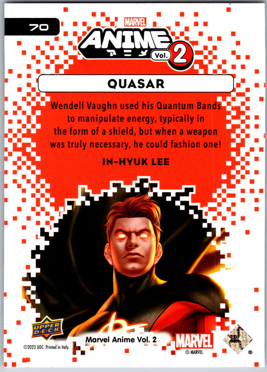 Marvel Anime Vol 2 2023 Base #070 Quasar