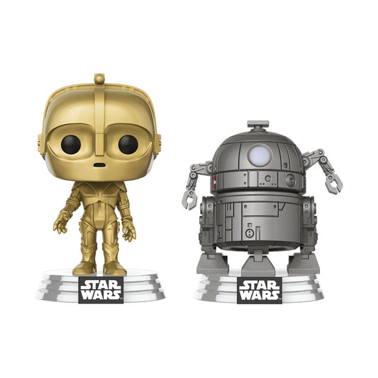 Pop 2-Pack C-3PO & R2-D2 Disney Exc