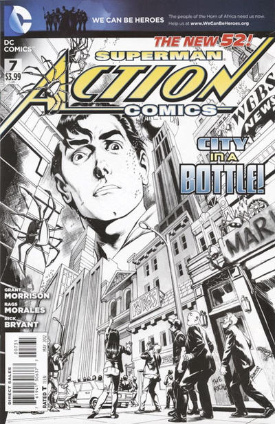Action Comics (2011) #07 1:200 Morales Var