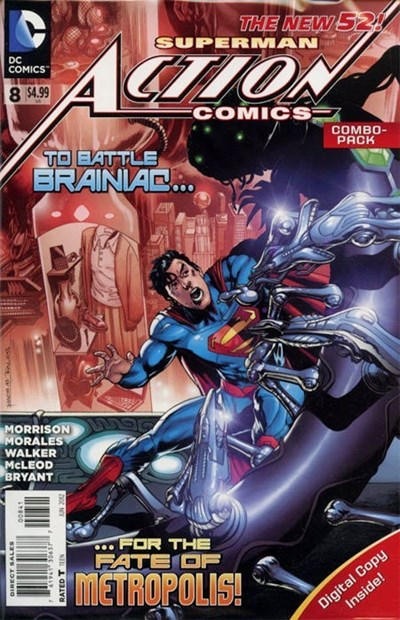 Action Comics (2011) #08 Combo Pack