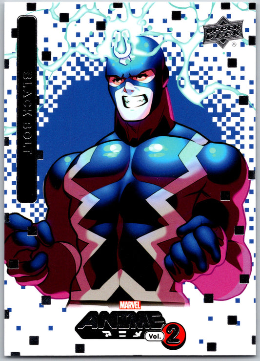 Marvel Anime Vol 2 2023 Base #003 Black Bolt Marvel Singles Upper Deck Default Title  