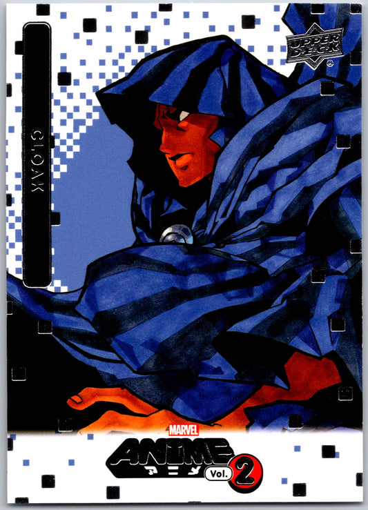 Marvel Anime Vol 2 2023 Base #011 Cloak Marvel Singles Upper Deck Default Title  