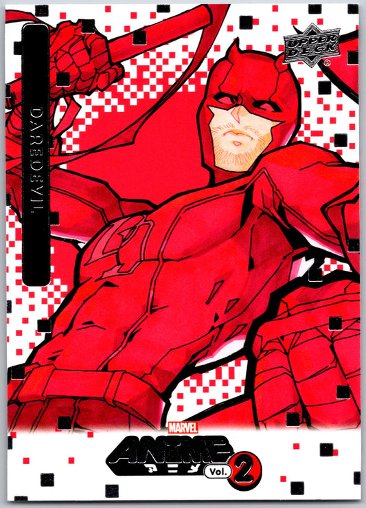 Marvel Anime Vol 2 2023 Base #017 Daredevil Marvel Singles Upper Deck Default Title  