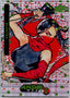 Marvel Anime Vol 2 2023 Thatched Foil #021 Elektra Non-Sports Cards UPPER DECK Default Title