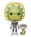 Pop Rick and Morty 689 Space Suit Rick With Snake