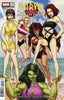 Marvel Swimsuit Special Brand New Beach Day #01 1:25 John Romita Jr Var Comics Marvel Comics