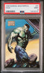 Marvel Masterpieces 1996 Base #097 Hulk - Genesis PSA9