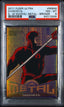 Marvel Fleer Ultra Spider-Man 2017 Metal Bronze Precious Metal Gems #MM48 Daredevil PSA8