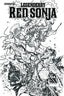 Legenderry Red Sonja (2015) #03 Davila Black & White Var Comics - Back Issues Dynamite Entertainment