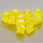 Dice - Eclipse Lemon Yellow 11pc Dice Set Gaming ULTRA PRO INTERNATIONAL
