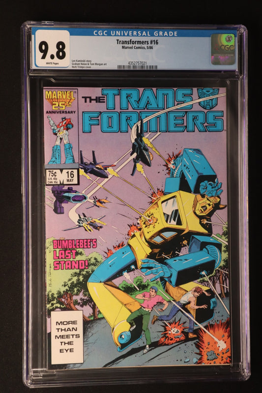 Transformers (1984) #16 CGC 9.8