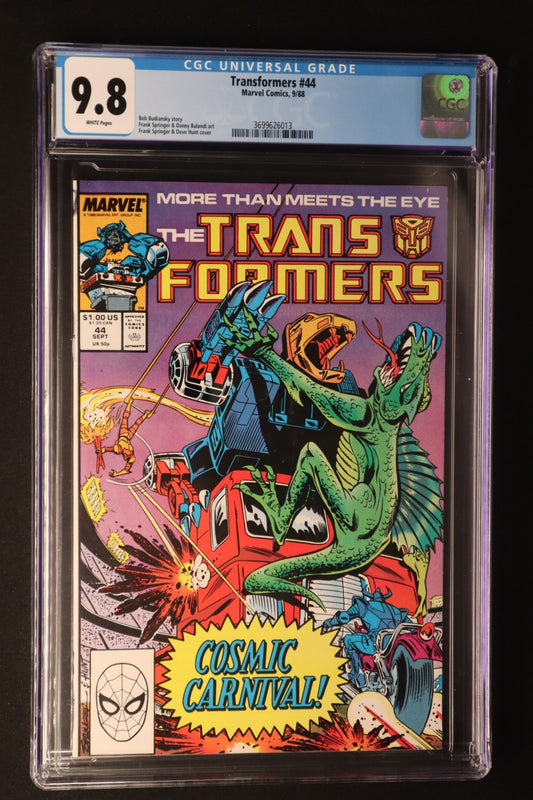 Transformers (1984) #44 CGC 9.8