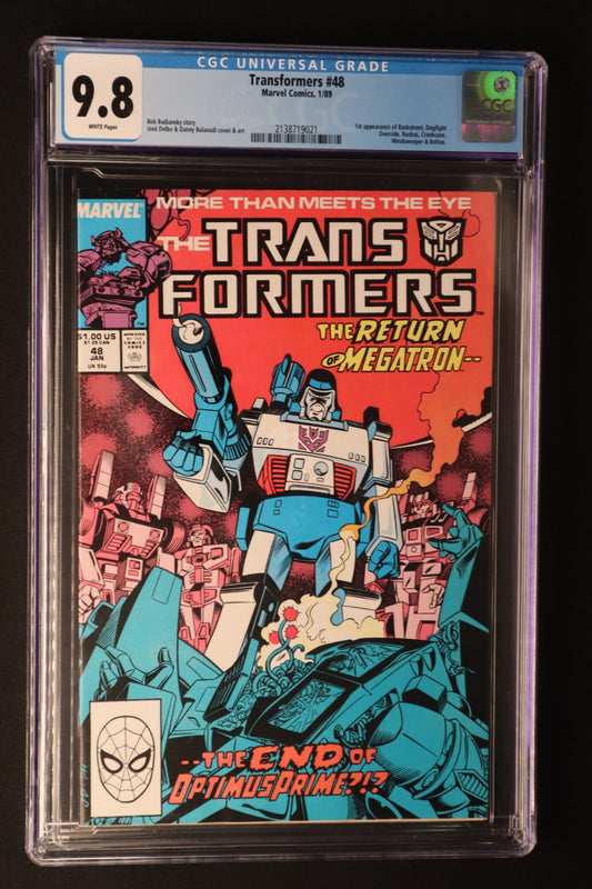 Transformers (1984) #48 CGC 9.8
