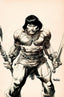 Conan the Barbarian (2023) #01 1:25 Panosian Var Comics - Back Issues Titan Comics