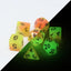 DHD - Alchemists Fire 7pc RPGSet Gaming Die Hard Dice