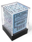 Dice - Chessex 12mm d6 Opaque Pastel Blue/black (36) Gaming Chessex Manufacturing