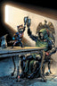 Doctor Doom & Rocket Raccoon #01 1:100 Frank Var