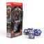 Dungeons & Dragons Adventure Dice Set Fighter (Blue) Gaming SIRIUS DICE