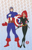 Captain America & Volstagg #01 1:50 Brooks Var