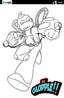 Glopple #01 Chambers "Coloring Book" Var Comics Keenspot