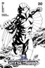 Silverhawks (2025) #01 1:7 Borges "B&W" Var