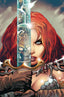 Red Sonja Attacks Mars #02 1:15 Land Var