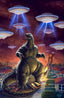 Godzilla Here There Be Aliens #01 1:25 Pe Var Comics - Back Issues IDW