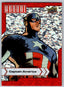 Marvel Annual 2022-23 Silver Sparkle #014 - Captain America Non-Sports Cards Upper Deck