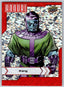 Marvel Annual 2022-23 Silver Sparkle #045 - Kang Non-Sports Cards Upper Deck