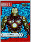 Marvel Annual 2022-23 Blue Sparkle #042 - Iron Man Non-Sports Cards Upper Deck