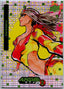 Marvel Anime Vol 2 2023 Thatched Foil #024 Firebird Non-Sports Cards Upper Deck