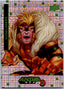 Marvel Anime Vol 2 2023 Thatched Foil #076 Sabretooth Non-Sports Cards Upper Deck