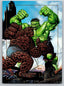 Marvel Masterpieces 1992 Battle Spectra #1-D Thing vs Hulk Non-Sports Cards Skybox