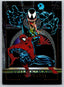 Marvel Masterpieces 1992 Battle Spectra #4-D Spider-Man vs Venom Non-Sports Cards Skybox