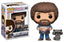Pop Bob Ross Joy of Painting 558 Bob Ross and Raccoon Action Figures/Funko Pop Funko