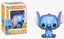 Pop 159 Stitch Diamond Collection Hot Topic Exclusive Action Figures/Funko Pop Funko