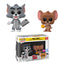 Pop Tom & Jerry 2-Pack Tom & Jerry Flocked Funko Exclusive Action Figures/Funko Pop Funko