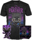 Pop Tees Black Panther (L) Action Figures/Funko Pop FUNKO