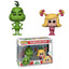 Pop Grinch 2-Pack The Grinch & Cindy-Lou Who Barnes & Noble Exclusive Action Figures/Funko Pop Funko