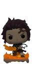 Pop Demon Slayer 874 Tanjiro Kamado (Hinomaki Kagura Dance) Special Edition Glow In The Dark Chase Action Figures/Funko Pop Funko