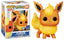 Pop Pokemon 629 Flareon Diamond Collective 2021 Wondrous Convention Exclusive Action Figures/Funko Pop Funko