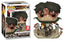 Pop Attack On Titan 1169 Battle Levi Alliance Entertainment Exclusive Action Figures/Funko Pop Funko