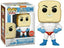 Pop Ren & Stimpy 1094 Powdered Toastman Gamestop Exclusive Action Figures/Funko Pop Funko