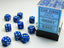 Dice - Chessex 12mm d6 Opaque Blue/White (36) Gaming Chessex Manufacturing