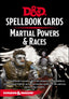 Dungeons & Dragons Spellbook Cards Martial Powers & Races