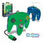 Controller For N64 (Hero Green) Video Games Hyperkin